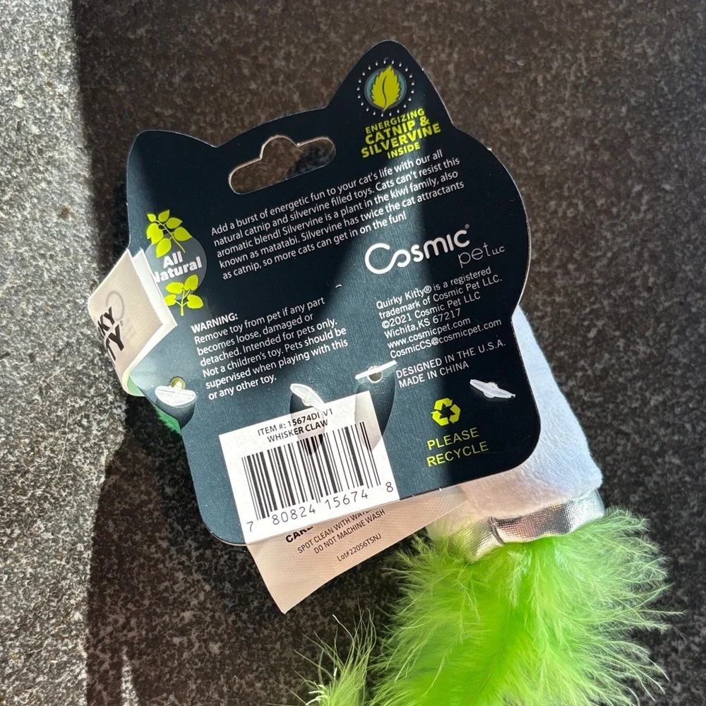 Green Catnip Toy Set